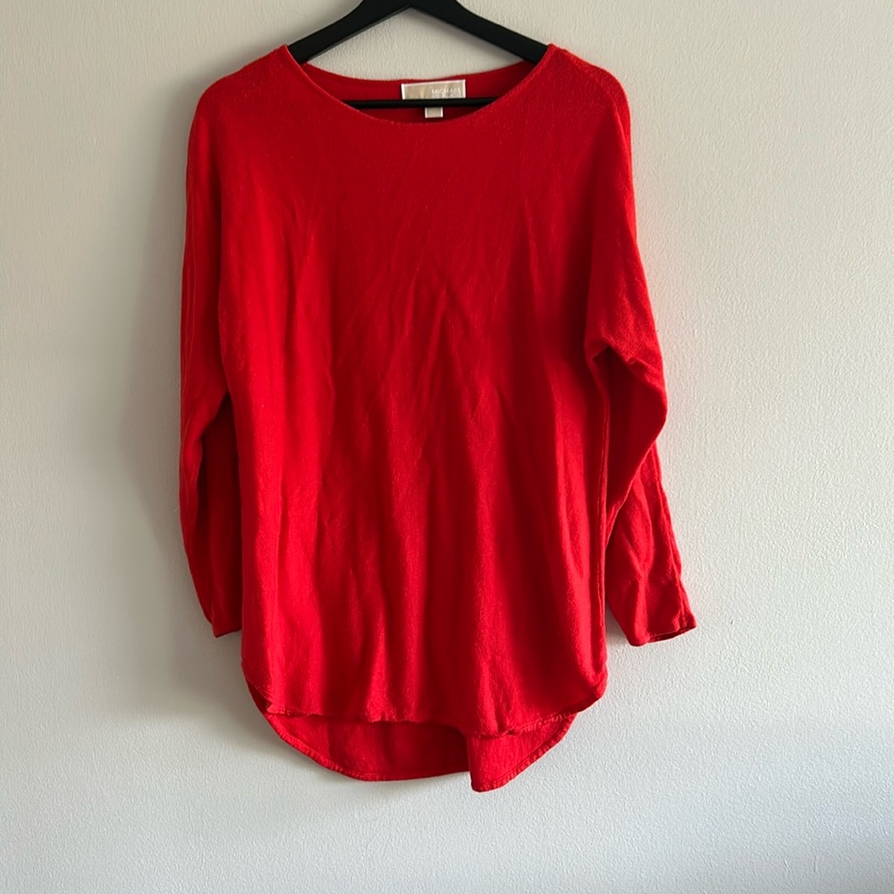 Michael Michael  Kors Women’s Pullover Red Sweater Sz M